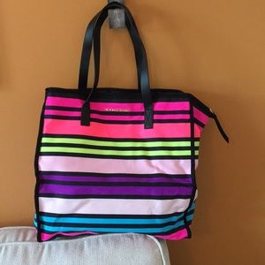 Victoria secret rainbow tote